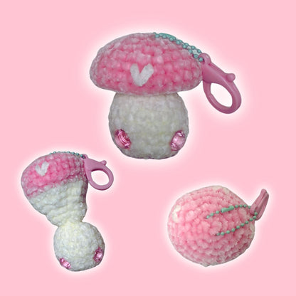 Mushroom 🍄 'Pop-it' charm (Heart Edition)